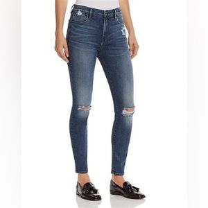 Frame Le High Skinny Jean, distressed